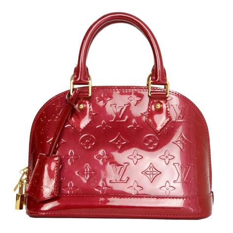 louis vuitton small red bag.